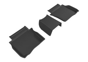 Buick Lacrosse Floor Mats - Rear - 3D MAXpider - Kagu Series - Black - `17-`19
